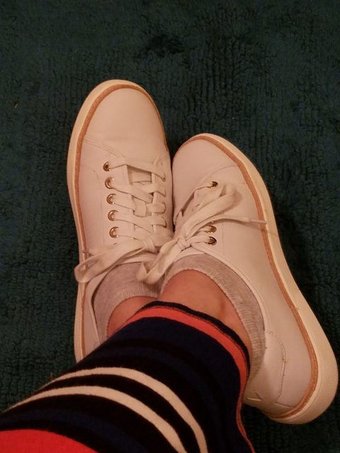 Vionics shoes to help with Plantar Fasciitis.